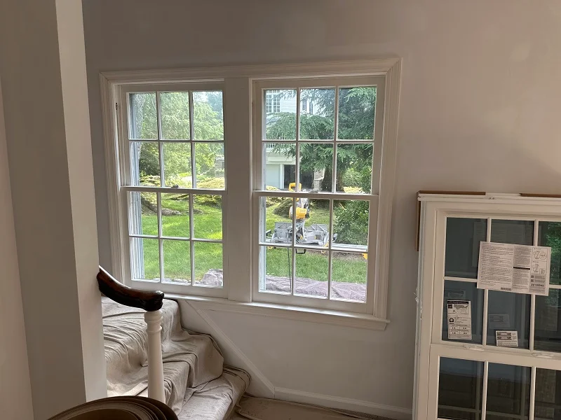 Drafty dining room windows in Fairfield County home